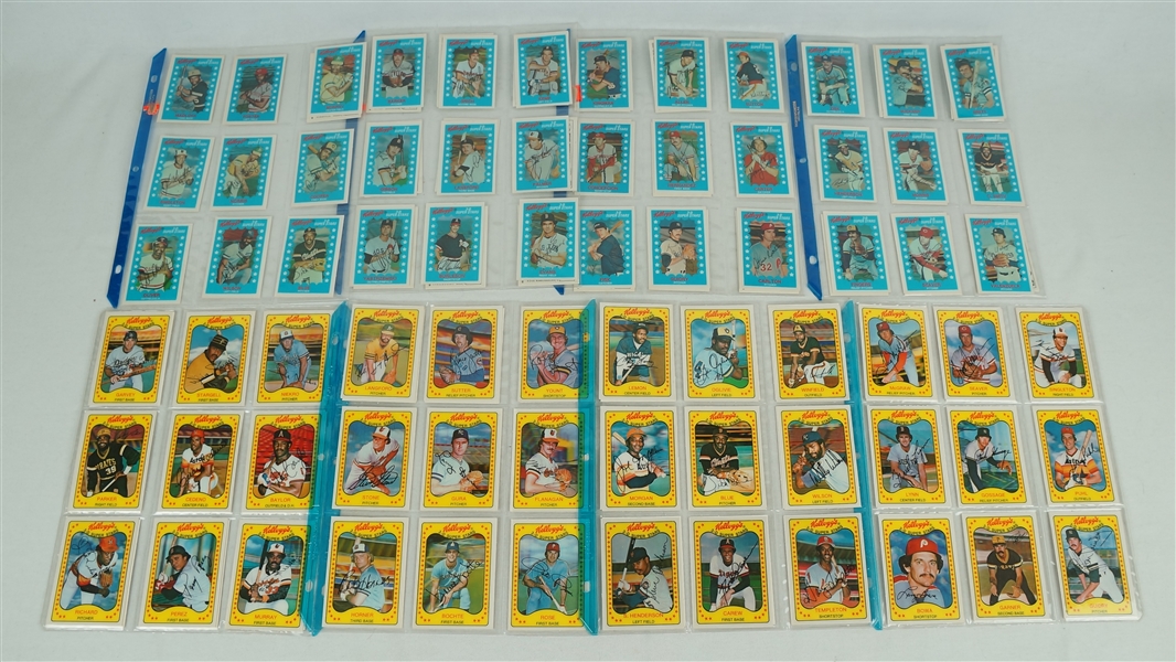 Collection of Kelloggs 3D Baseball Cards