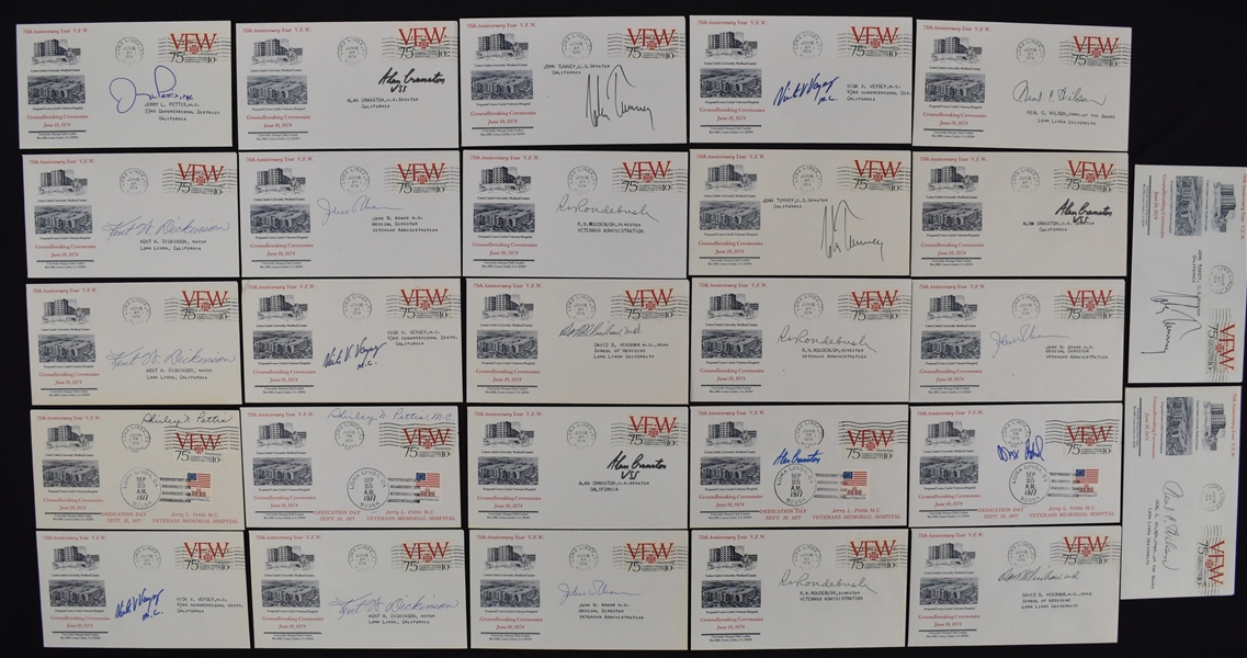 Collection of 27 Politcial/Congressional First Day Covers