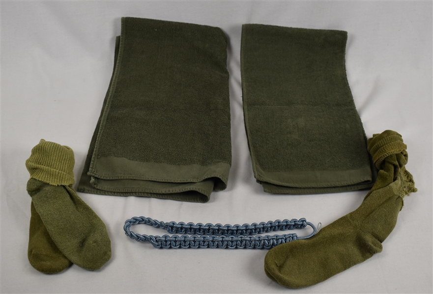 Army Collection of Socks Braid & Towels