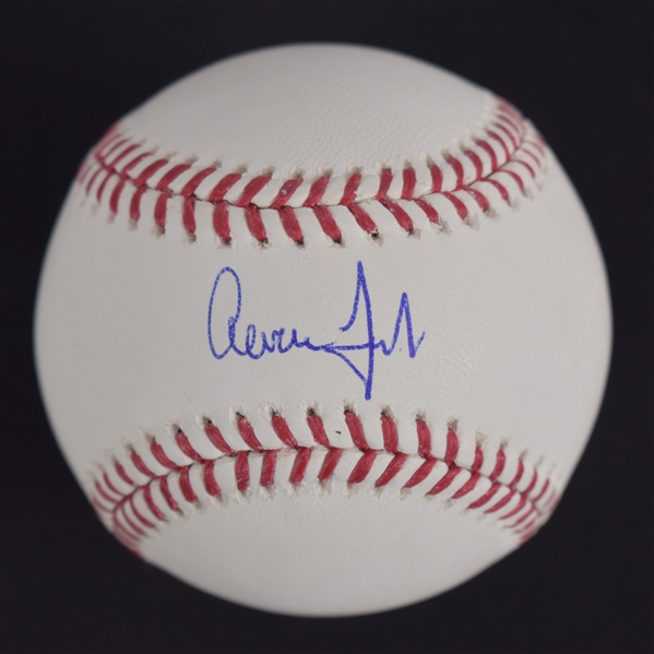 Aaron Judge Autographed Baseball MLB Authentication