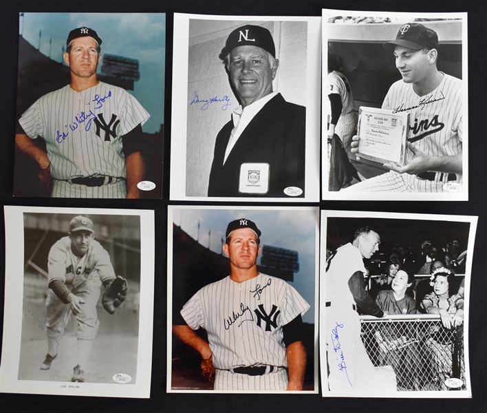 Collection of 6 Autographed 8x10 Photos w/Harmon Killebrew