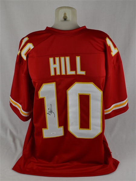 Tyreke Hill Autographed Kansas City Chiefs Jersey