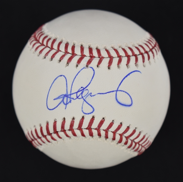 Alex Rodriguez Autographed Baseball PSA/DNA