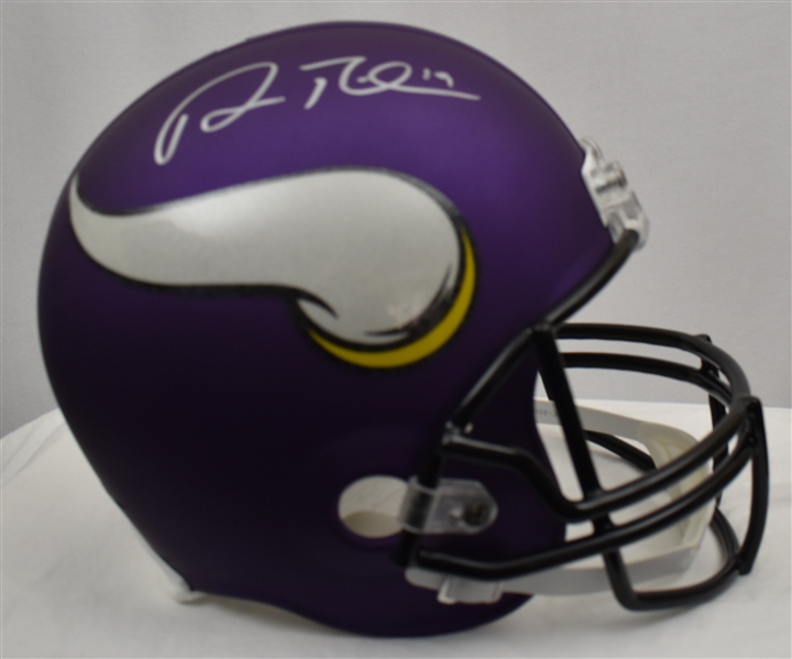 Adam Thielen Autographed Minnesota Vikings Full Size Replica Helmet