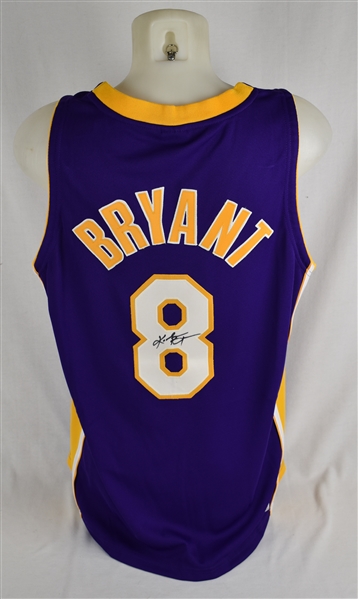 Kobe Bryant Autographed LA Lakers Nike Jersey PSA/DNA