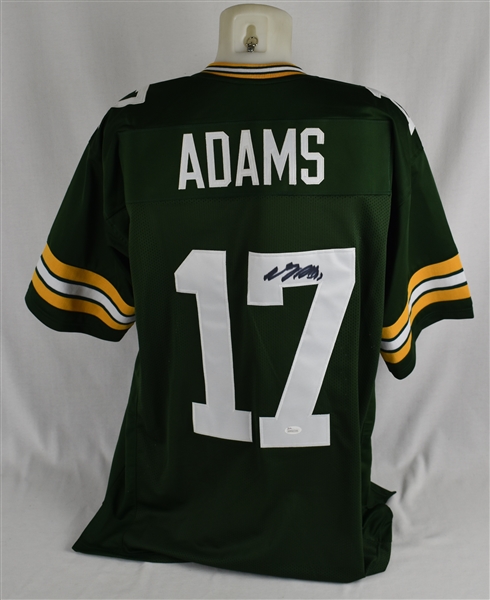 Davante Adams Autographed Green Bay Packers Jersey JSA COA
