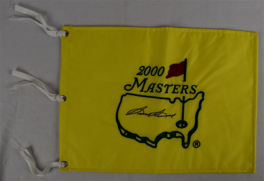Sam Snead Autographed 2000 Masters Flag