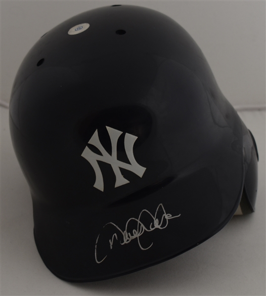 Derek Jeter Autographed New York Yankees Batting Helmet Steiner & MLB Authentication