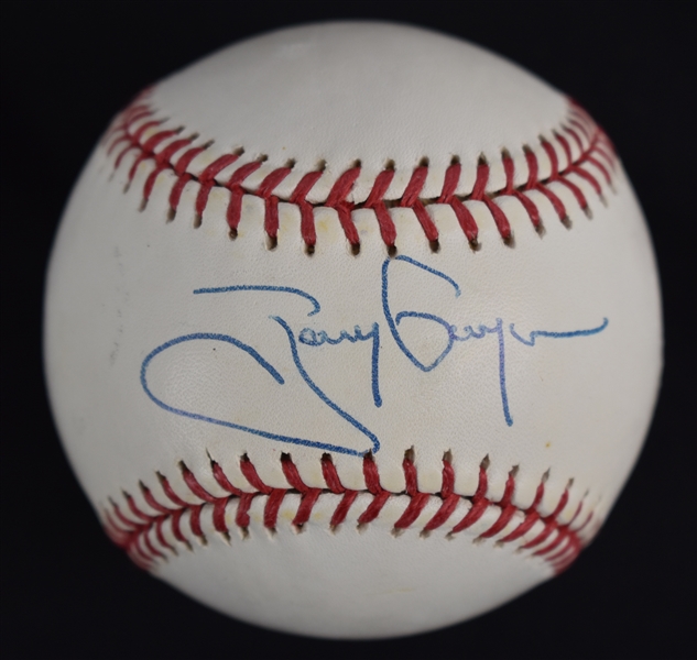 Tony Gwynn Autographed OML Baseball JSA COA