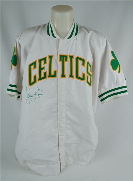 Larry Bird 1991-92 Boston Celtics Professional Model Autographed Warm-Up Jacket