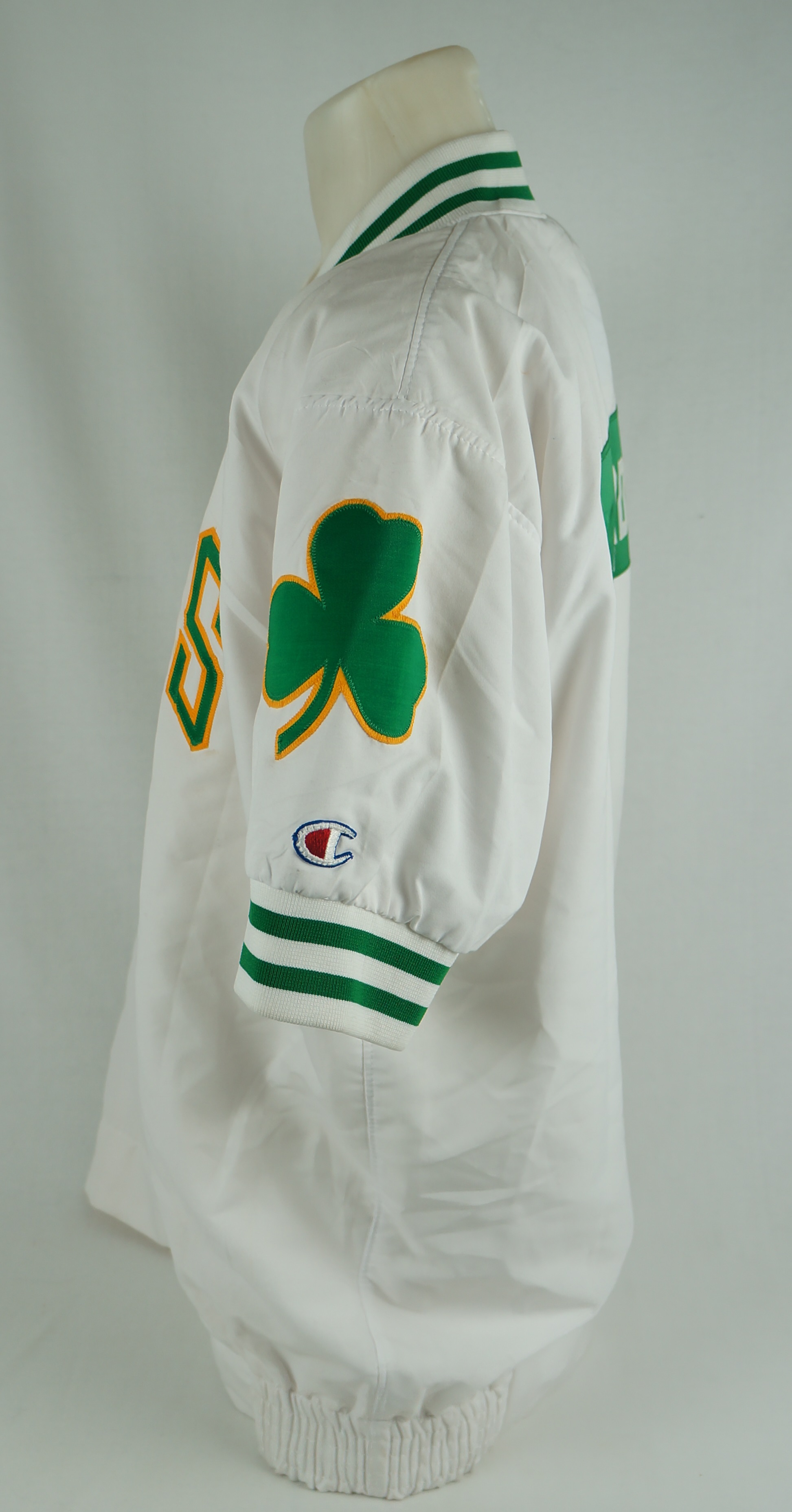 Lot Detail - Circa 1985 Larry Bird Boston Celtics Player-Worn Warm-Up Jacket