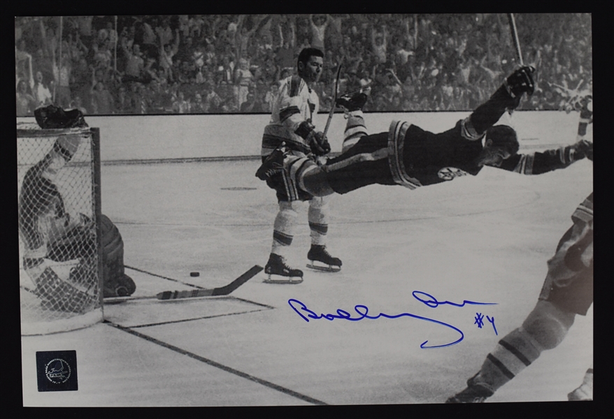 Bobby Orr "The Goal" Autographed Photo
