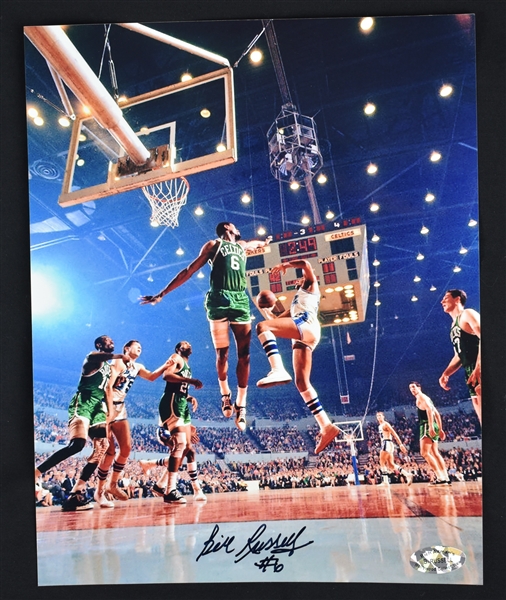 Bill Russell Autographed 8x10 Boston Celtics Photo