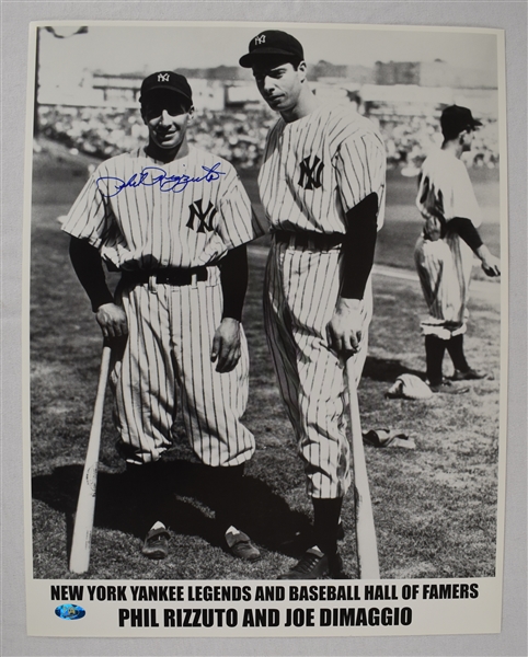 Phil Rizzuto Autographed 16x20 Photo