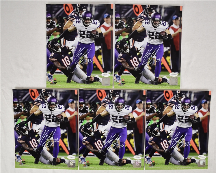 Harrison Smith Lot of 5 Autographed 8x10 Photos 