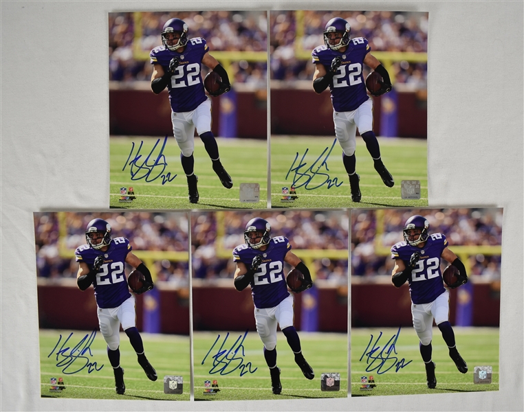 Harrison Smith Lot of 5 Autographed 8x10 Photos 