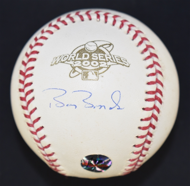 Barry Bonds Autographed Baseball