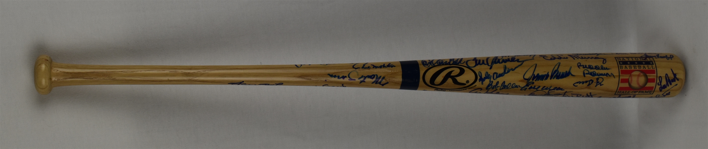 Hall of Fame Autographed Bat w/Kirby Puckett & Willie Mays w/Puckett Family Provenance  