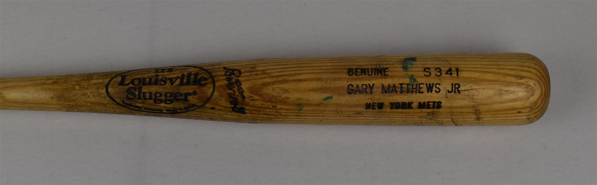 Gary Matthews Jr. 2010 Game Used Bat