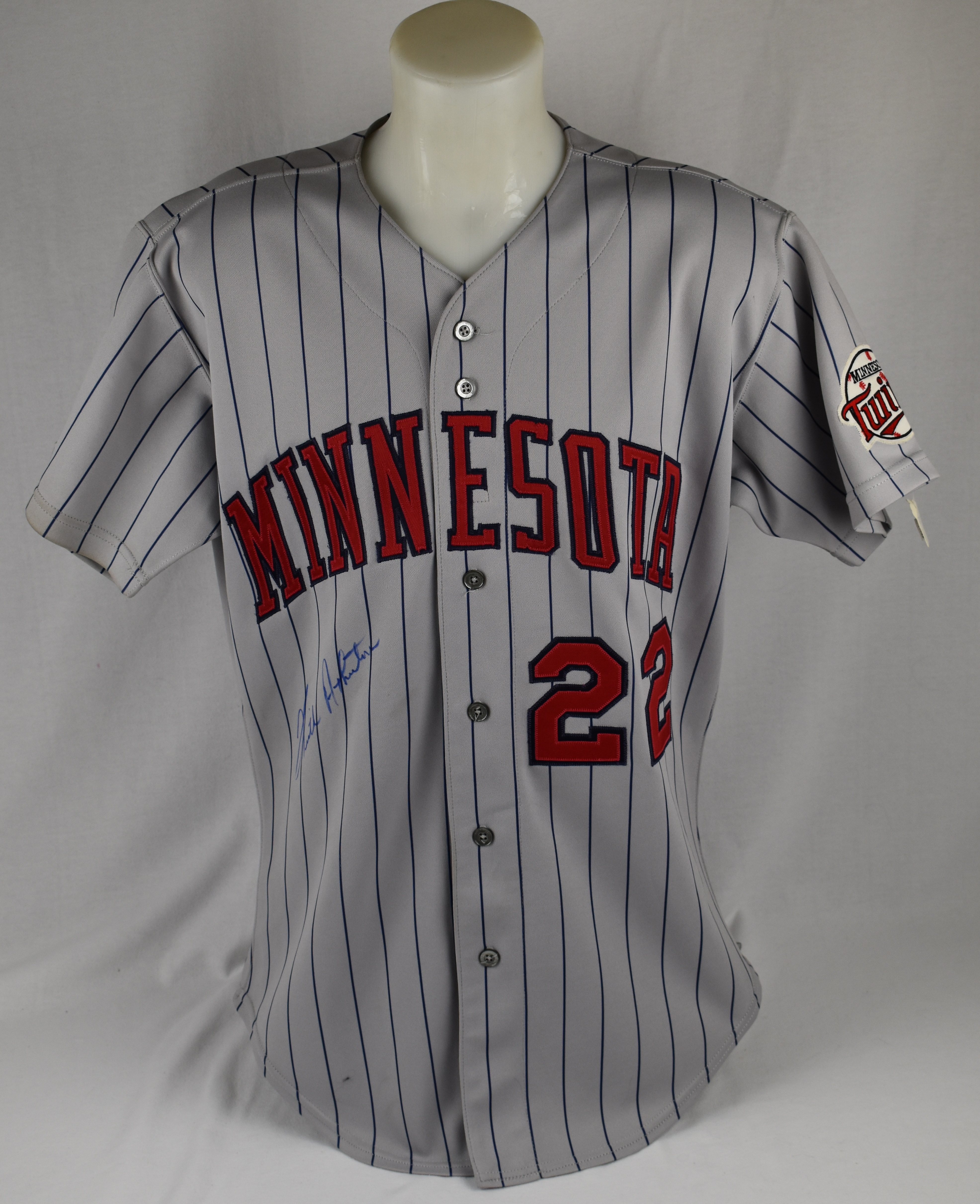 Lot Detail - Keith Atherton 1987 Minnesota Twins Game Used Jersey