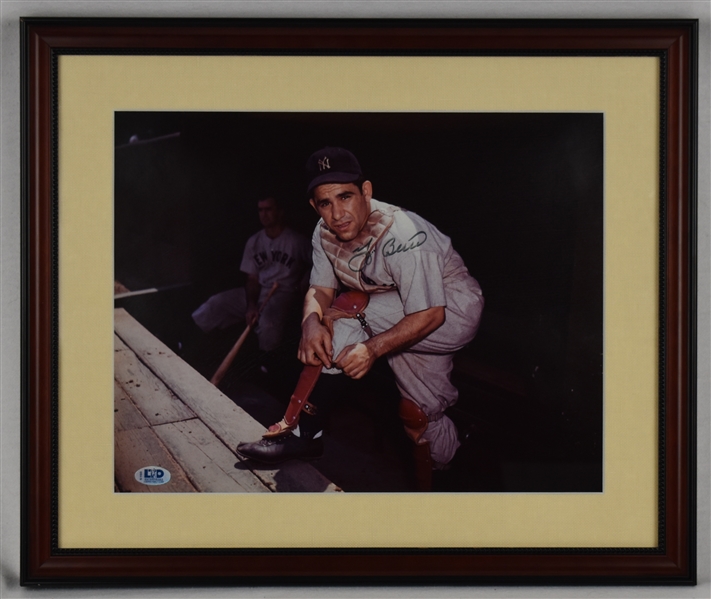 Yogi Berra Autographed Framed Photo