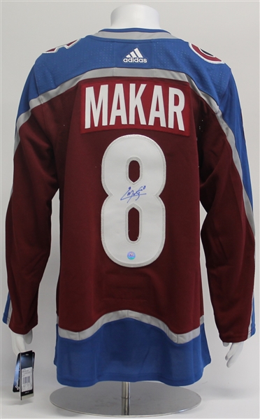 Cale Makar Colorado Avalanche Autographed Adidas Authentic Hockey Jersey