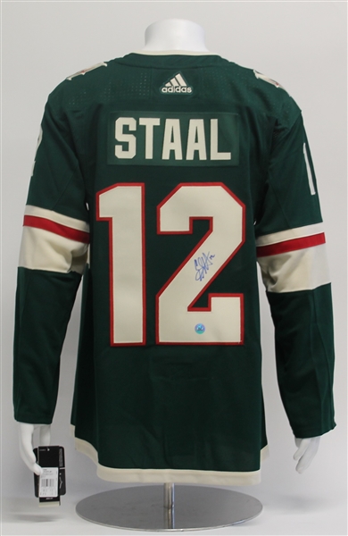 Eric Staal Minnesota Wild Autographed Adidas Authentic Hockey Jersey 