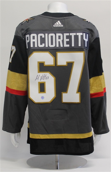 Max Pacioretty Vegas Golden Knights Autographed Adidas Authentic Hockey Jersey