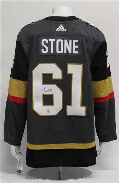 Mark Stone Vegas Golden Knights Autographed Adidas Authentic Hockey Jersey