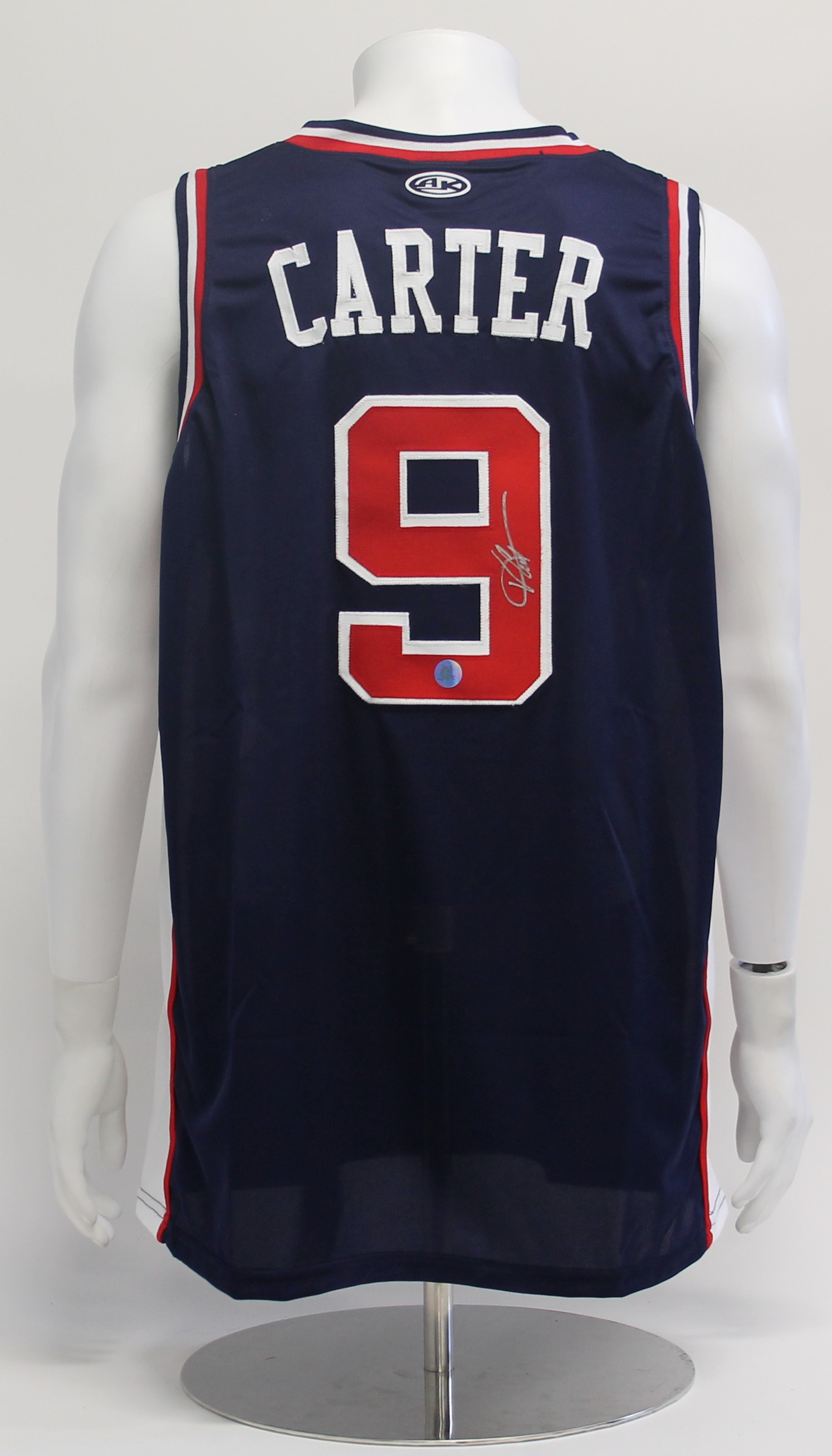 Lot Detail - Vince Carter USA Basketball Autographed Custom Basketball ...