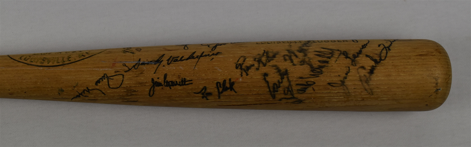 Rich Reese 1967 Minnesota Twins Game Used Bat/Signed by 1967 Twins