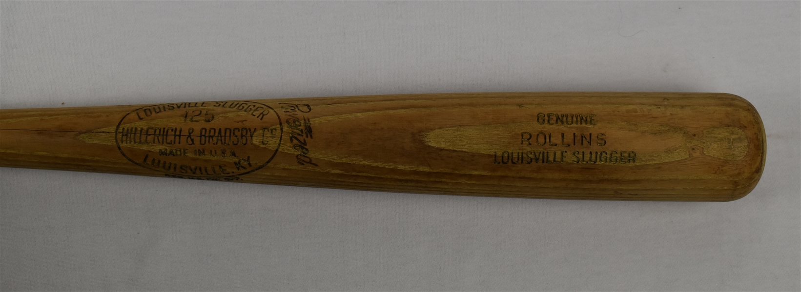 Rich Rollins c. 1961-64 Minnesota Twins Game Used Bat 