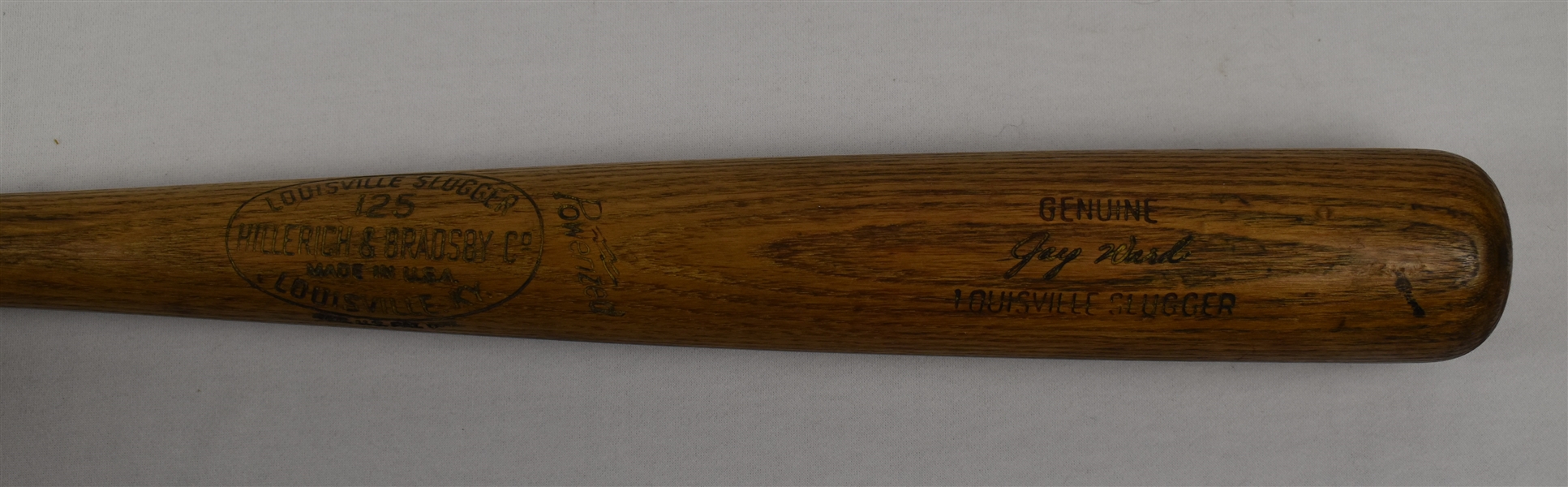 Jay Ward c. 1963-64 Minnesota Twins Game Used Bat 