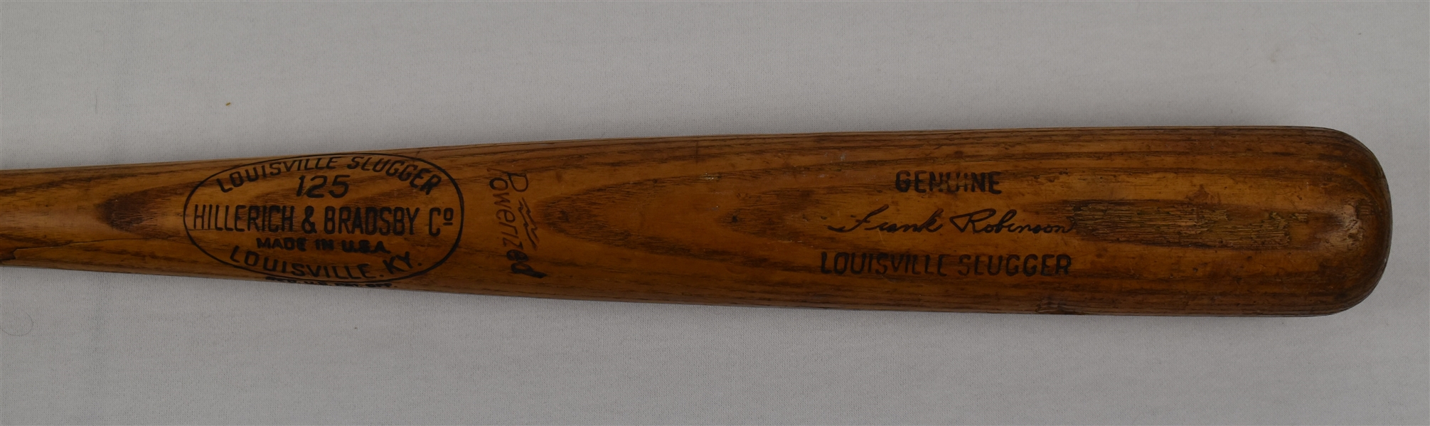 Frank Robinson 1964 Cincinnati Reds Game Used Bat PSA/DNA LOA