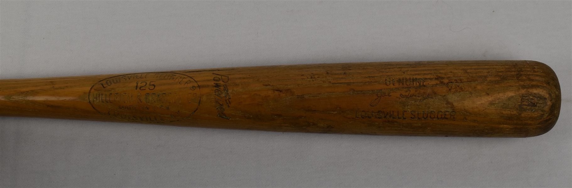 Joe Torre c. 1965-68 Atlanta Braves Game Used Bat