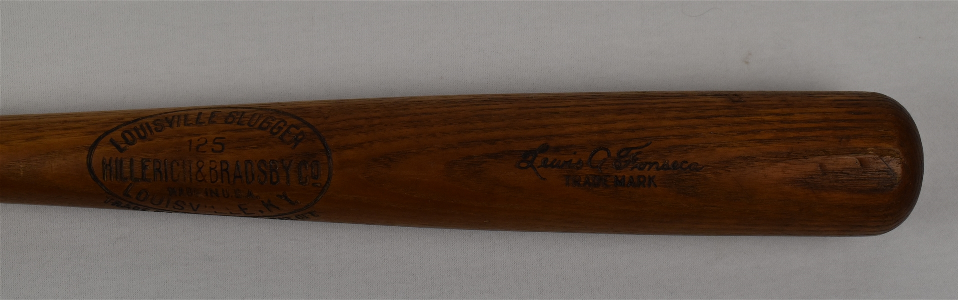 Lew Fonseca 1923 Cincinnati Reds Game Used Bat
