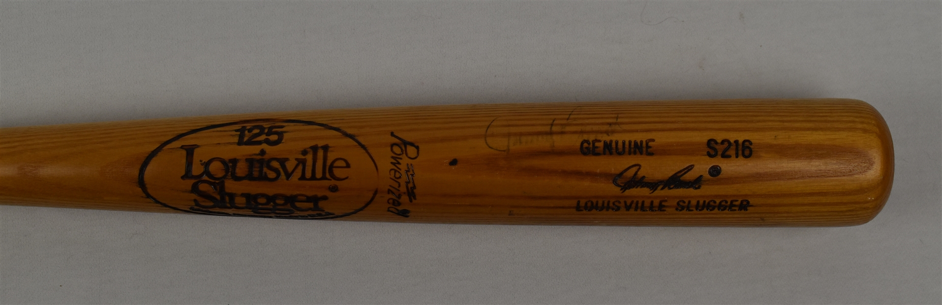 Johnny Bench c. 1981-83 Cincinnati Reds Game Used & Autographed Bat