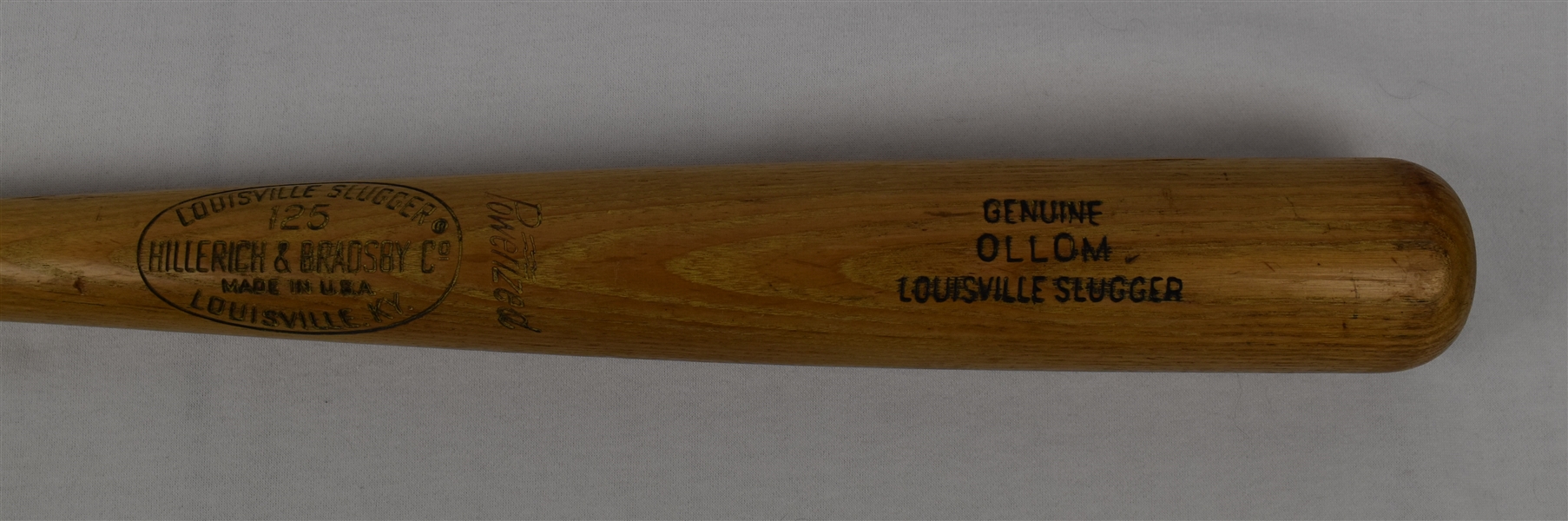 Jim Ollom c. 1966-67 Minnesota Twins Game Used Bat