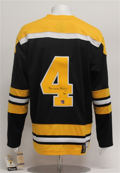 Bobby Orr Boston Bruins Autographed Fanatics Vintage Hockey Jersey: GNR COA