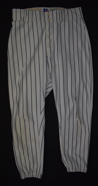 Mike Stanley New York Yankees Game Used Pants Steiner