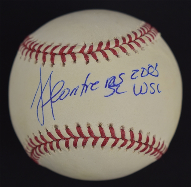 Jose Contreras Autographed 2005 World Series Baseball JSA