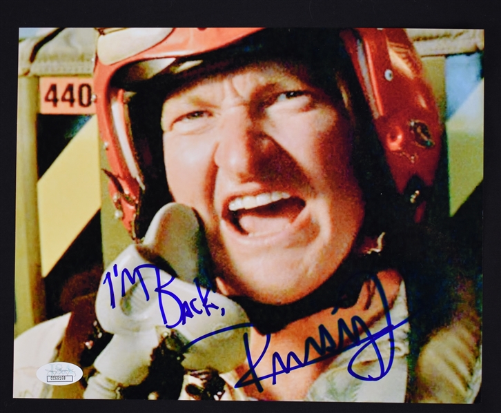 Randy Quaid Independence Day Autographed 8x10 Photo JSA
