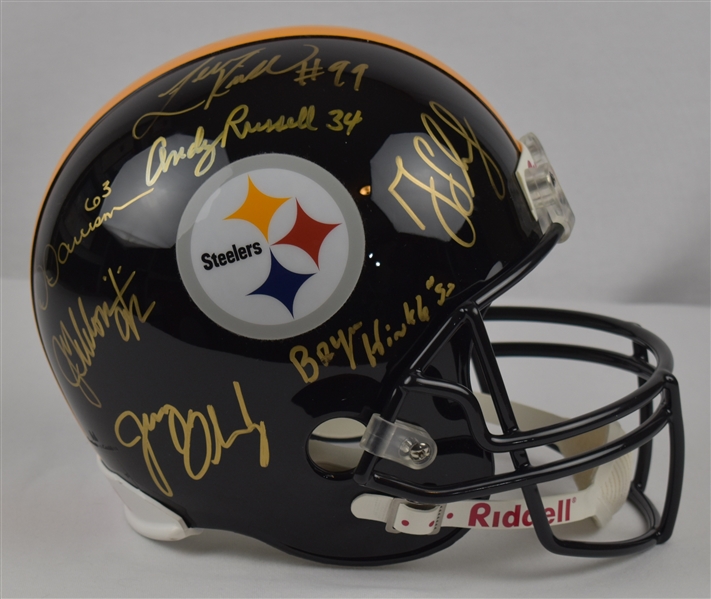 Pittsburgh Steelers Autographed Helmet