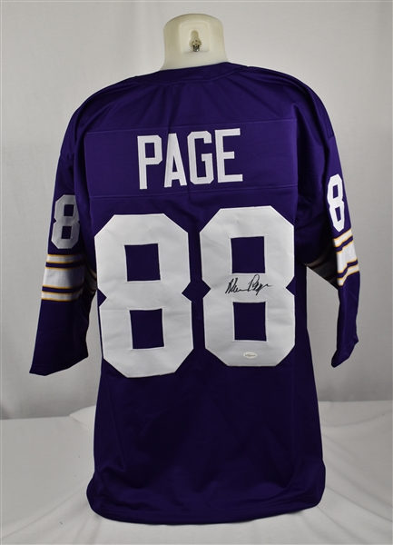 Alan Page Minnesota Vikings Autographed Jersey