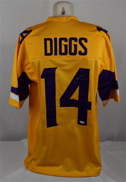 Stefon Diggs Autographed Minnesota Vikings Alternate Gold Jersey