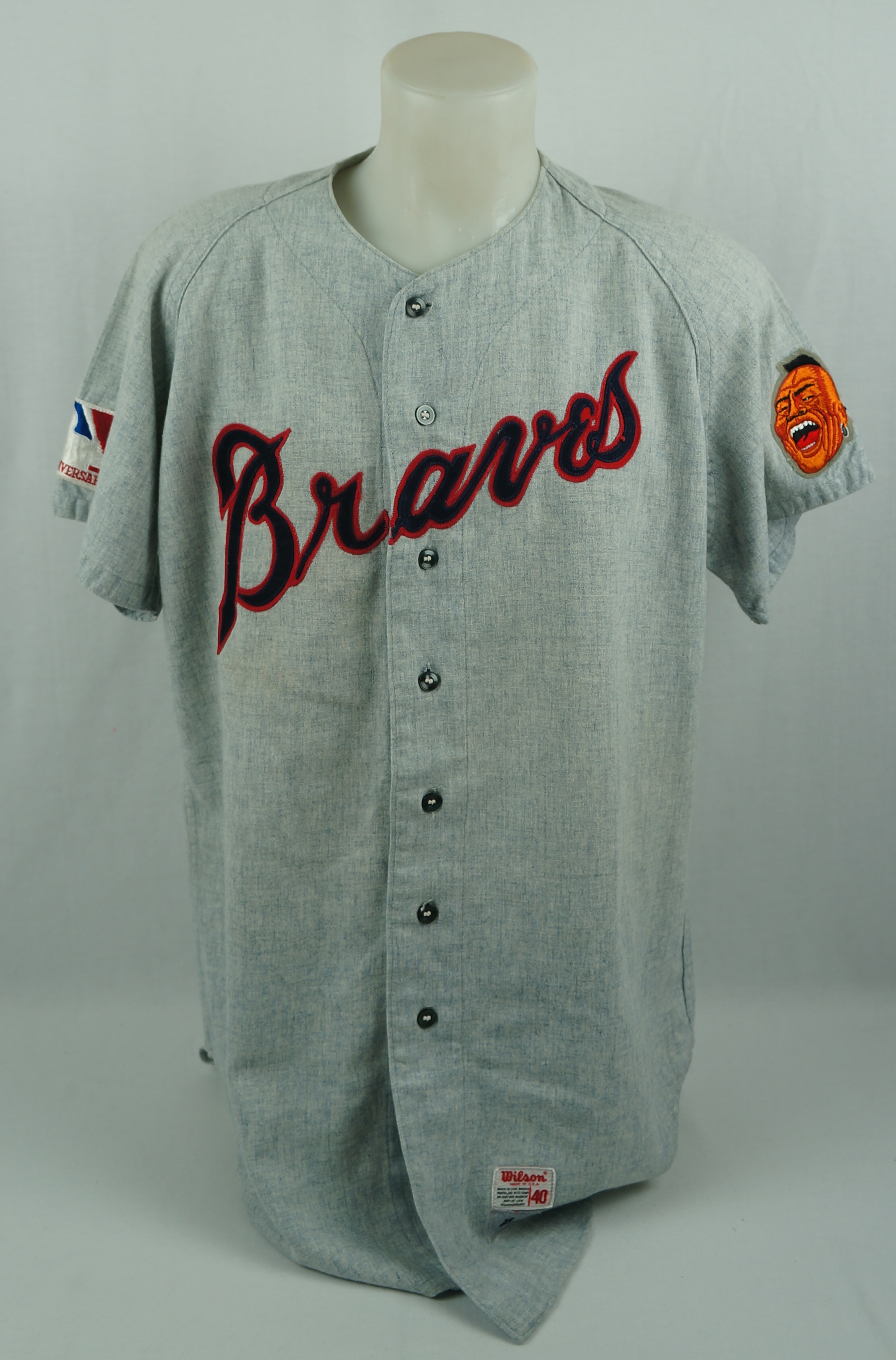 Lot Detail - Satchel Paige 1969 Atlanta Braves Spring Training Game Used  Jersey w/Dave Miedema LOA