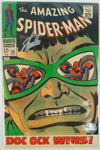 Stan Lee Autographed Amazing Spider-Man Comic Book