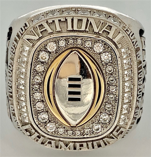 Joshua Frazier 2018 Alabama Crimson Tide College Football Playoff National Championship Ring 
