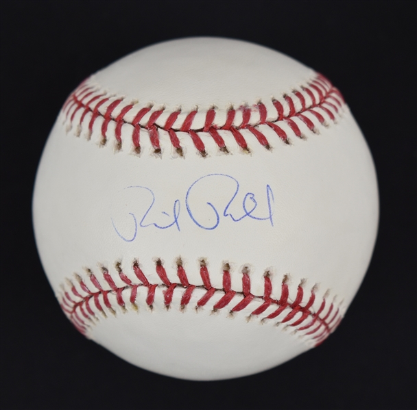 Rick Porcello Autographed Baseball 