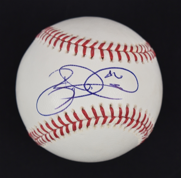 Ryan Dempster Autographed Baseball